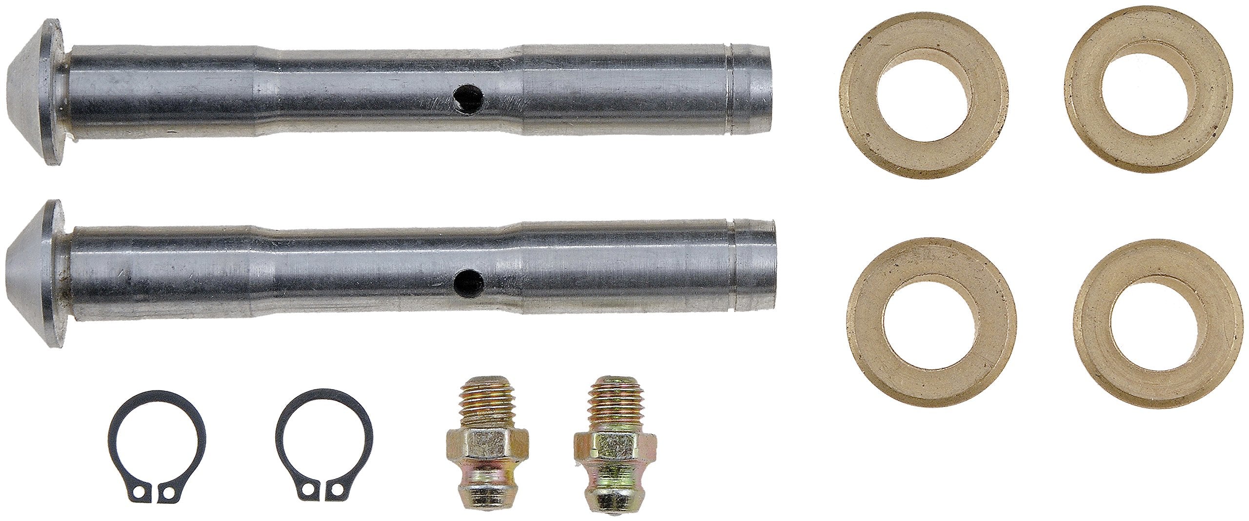 Dorman 38455 Door Hinge Pin And Bushing Kit - 2 Pins, 4 Bushings, 2 Fittings And 2 Clips Compatible With Select Chevrolet / Gmc